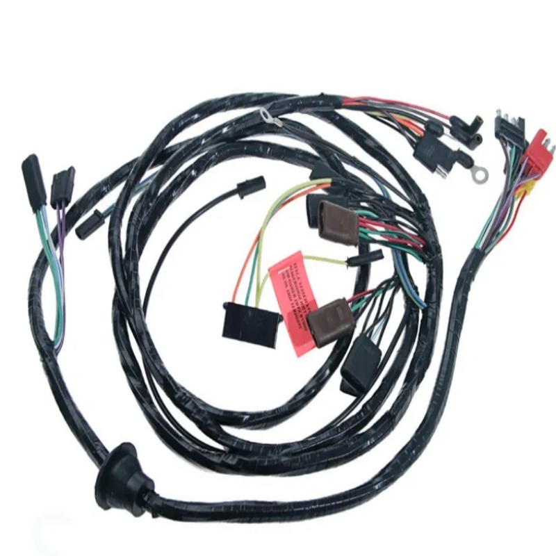 Industrial control connection cable connector customizable wires harness assembly 