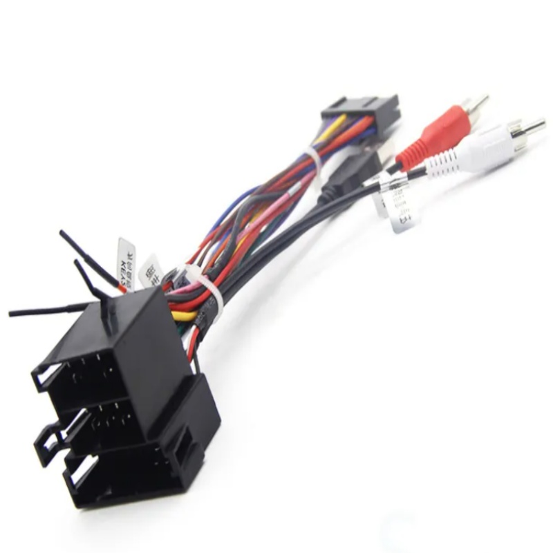 Rear view mirror wire harness