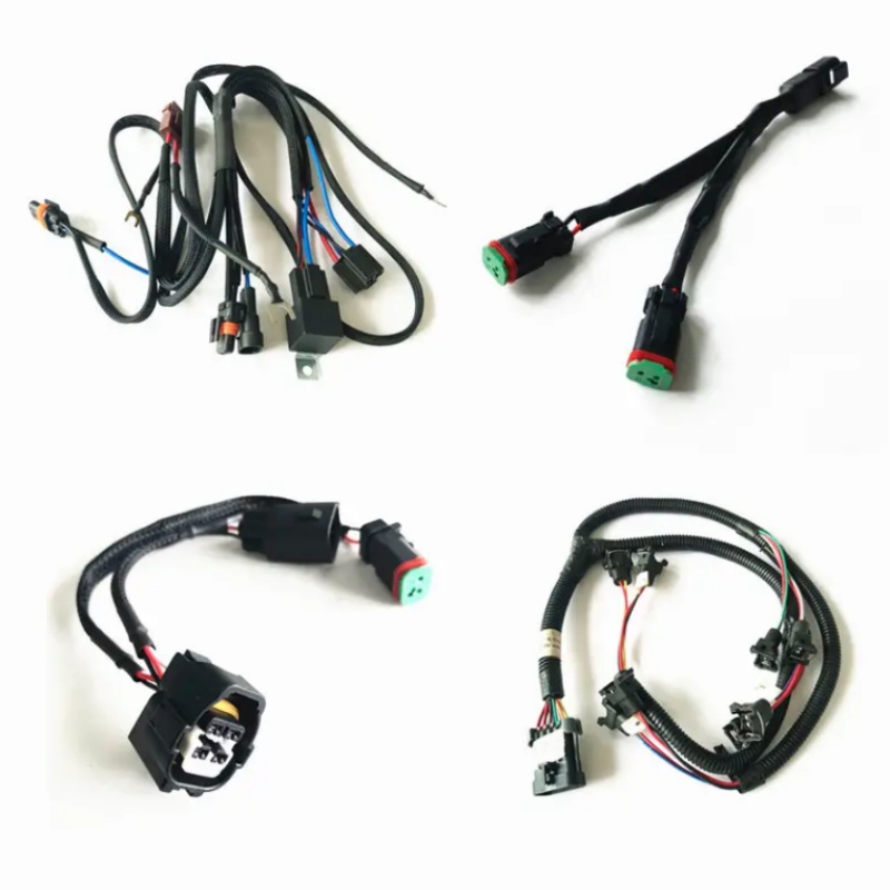 Professional Custom Automotive Connector Wiring Harness Factory High Quality Air Conditioner Wire Harness