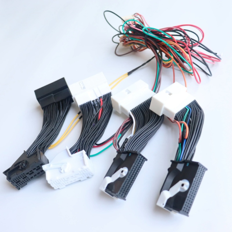  Video Microphone auto Cable Wiring Harness Interface Connection 