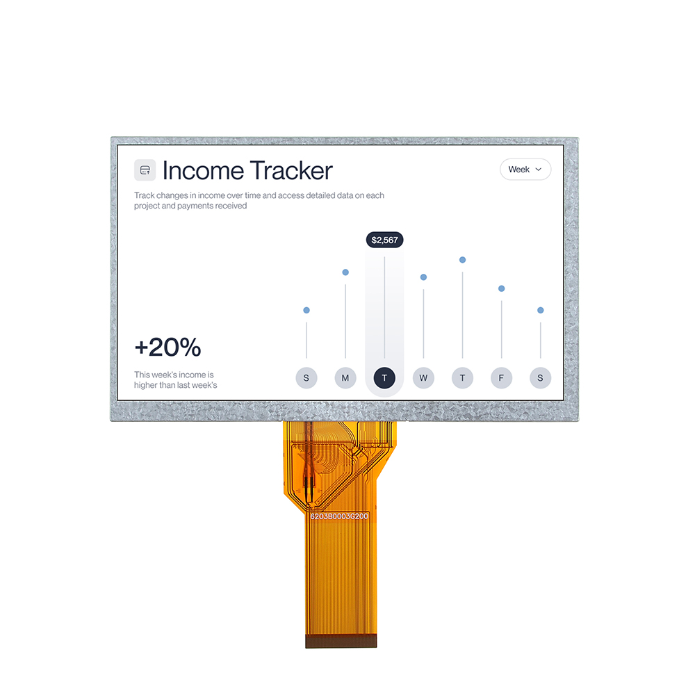 7.0 inch TN TFT LCD Module 800 (RGB) × 480